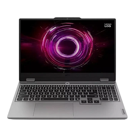 Игровой ноутбук 15,6" Lenovo LOQ 15ARP10E, Luna Grey, AMD Ryzen 5 150, 16Гб/512Гб, Без ОС