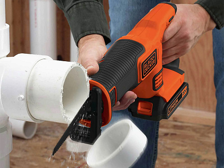 Cordless Reciprocating Saw Black+Decker (BDCR18-QW) 18V Li-Ion, 1.5Ah,  Kitbox, 0-3.000 strokers/min