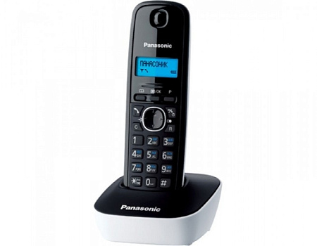 Dect Panasonic KX-TG1611UAW, White, AOH, Caller ID, iphone, xiaomi, samsung, oppo, чехол, стекло