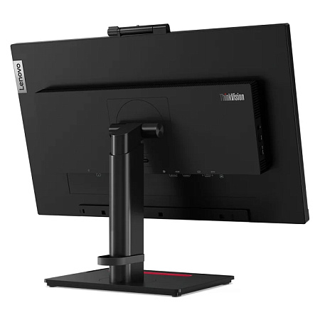 23.8" Lenovo ThinkVision T24v-20, Black (IPS 1920x1080, 4ms, 250cd, HDMI+DP+VGA, WebCam, USB-Hub)