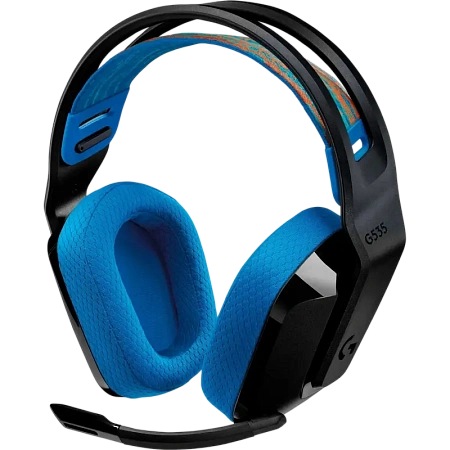 Игровая Гарнитура Logitech G535, Беспроводной, Черный | Синий