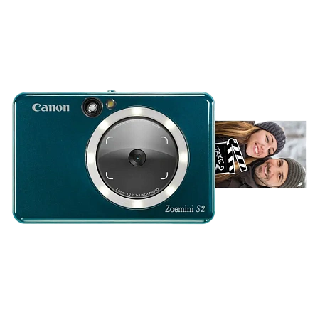 Фотопринтер Canon Zoemini S2 ZV223, 2.0” x 3.0”, Бирюзовый