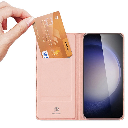 DUX DUCIS Case Flip SkinPro Samsung S23FE, Pink