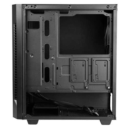Case ATX Chieftec AS-01B-OP, w/o PSU, 0.5mm, 1x120mm PWM fan, 2xUSB3.2, 1xUSB2.0, 2x2.5", 2x3.5", Bl