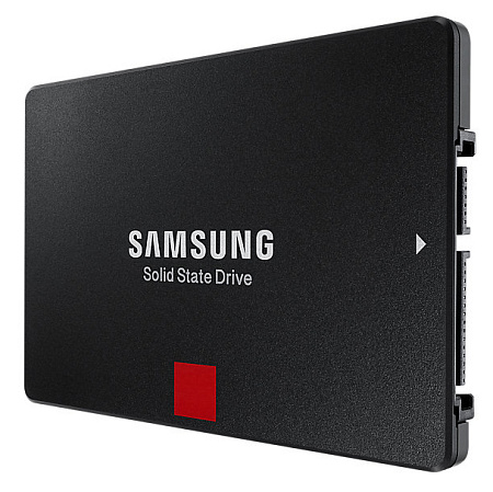 2.5" SATA SSD  512GB Samsung 860 PRO "MZ-76P512BW" [R/W:560/530MB/s, 100K IOPS, MJX, VNAND 2bit MLC]