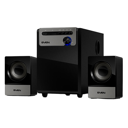 Speakers SVEN "MS-110" Black, 10w / 5w + 2x2.5w / 2.1 Speakers SVEN "MS-110" Black, 10w / 5w + 2x2.5w / 2.1