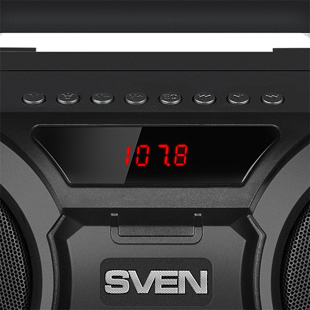 Speakers SVEN "PS-415" 12w, Black, Bluetooth, Karaoke, microSD, FM, AUX, USB, power:1500mA, DC5V Speakers SVEN "PS-415" 12w, Black, Bluetooth, Karaoke, microSD, FM, AUX, USB, power:1500mA, DC5V