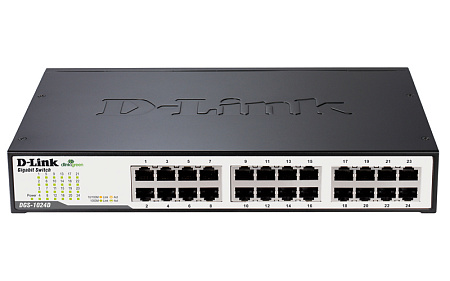 24-ports 10/100/1000Mbps Switch D-Link "DGS-1024D/I1A", 19" Rackmountable 24-ports 10/100/1000Mbps Switch D-Link "DGS-1024D/I1A", 19" Rackmountable