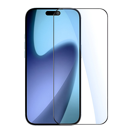 WOO Tempered Glass 5D iPhone 17, Black WOO Tempered Glass 5D iPhone 17, Black