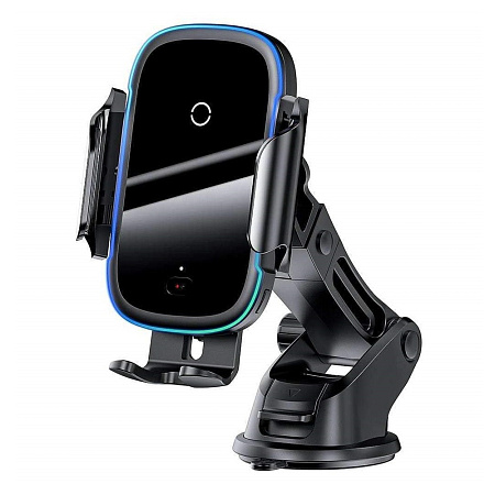 Baseus Car Holder Light Wireless Automatic Air Vent 15W Qi, Black