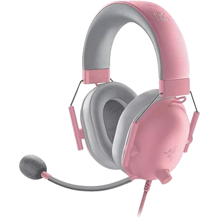 Наушники Razer BlackShark V2 X, Проводной аналоговый, Розовый