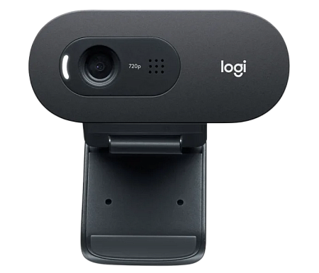Camera Logitech C505e, 720p, FoV: 60°, 1.2/3 MP, Fixed focus, Mono, long-range microphone, 2m