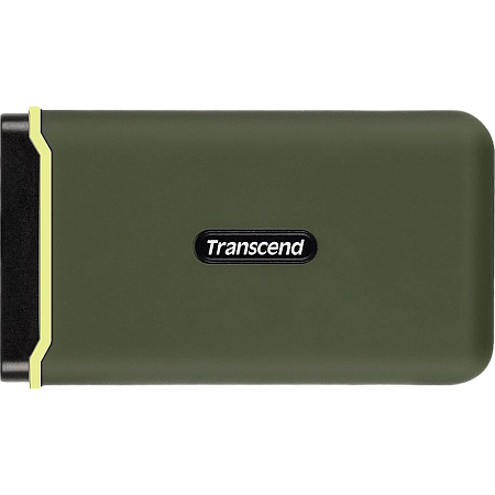 Внешний портативный SSD накопитель Transcend ESD380C, 4 ТБ, Military Green (TS4TESD380C)
