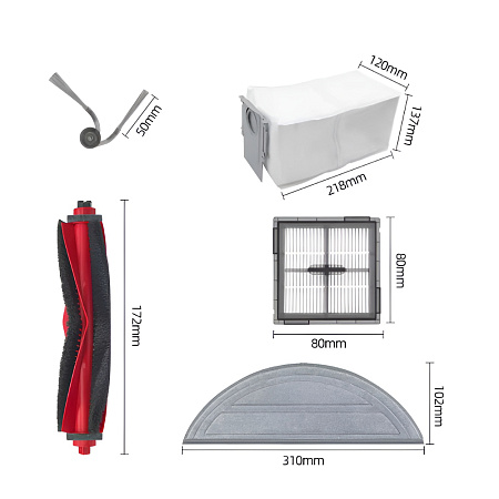 Roborock Replacement Kits For Q10/ Q10 VF/ Q10 VF+ Roborock Replacement Kits For Q10/ Q10 VF/ Q10 VF+