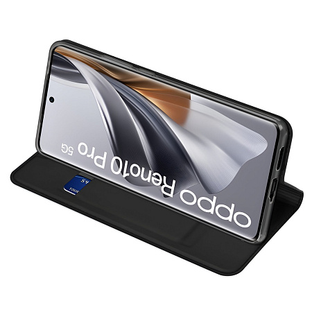 DUX DUCIS Case Flip SkinPro OPPO Reno 10/10Pro, Black DUX DUCIS Case Flip SkinPro OPPO Reno 10/10Pro, Black
