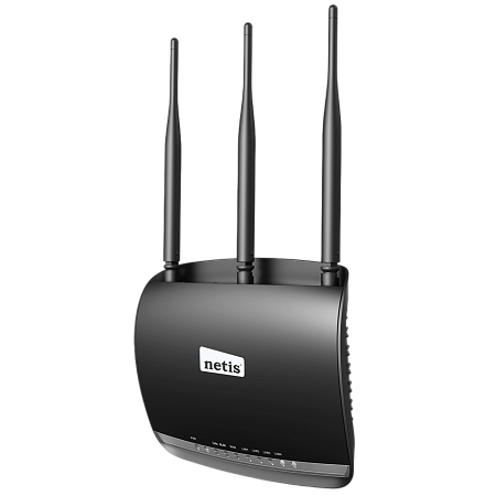 Wi-Fi N Netis Router, "WF2533", 300Mbps, 3x5dBi Detachable Antenna Wi-Fi N Netis Router, "WF2533", 300Mbps, 3x5dBi Detachable Antenna