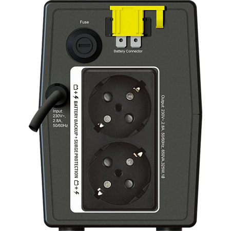 APC Back-UPS BX650LI 650VA/325W, 230V, AVR, 4*IEC Sockets