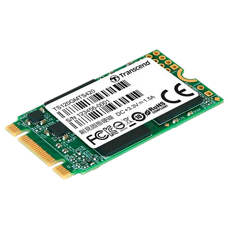 .mSATA SSD  512GB Transcend  "TS512GMSA230S" [R/W:550/400MB/s, 55/70K IOPS, SM2258H, 3D TLC]