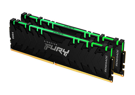 32GB DDR4-3600MHz Kingston FURY Renegade RGB (Kit of 2x16GB) (KF436C16RB1AK2/32), CL16, 1.35V