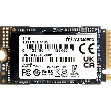 Накопитель SSD Transcend MTE410S, 1024Гб, TS1TMTE410S Накопитель SSD Transcend MTE410S, 1024Гб, TS1TMTE410S