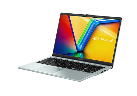 Ноутбук 15,6" ASUS Vivobook Go 15 E1504FA, Green Grey, AMD Ryzen 5 7520U, 8Гб/512Гб, Без ОС
