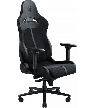 Gaming Chair Razer Enki, Maximum load 136 kg, 166-204cm, 4D Armreast,152 Degrees, Lumbar Arch, Black