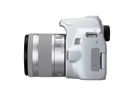 DC Canon EOS 250D & EF-S 18-55mm f/3.5-5.6 IS STM KIT - White