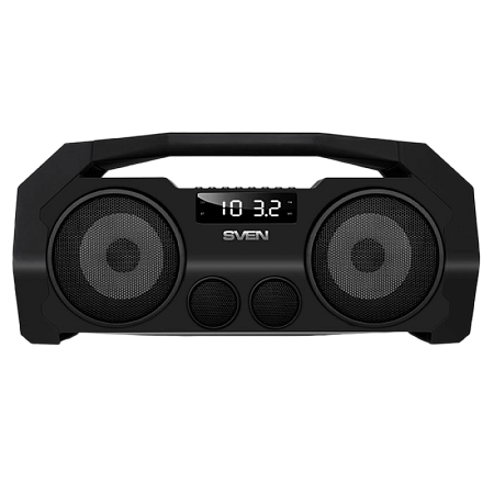 Speakers SVEN "PS-465" 18w, Black, Bluetooth, microSD, FM, AUX, USB, power:1800mA, USB, DC5V