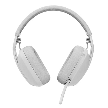 Wireless Headset Logitech Zone Vibe 100, 40mm driver, 20-20kHz, 118db, Dual mic, Bluetooth, White