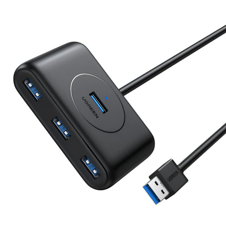 UGREEN HUB 4in1 USB 3.0 to 4*USB 3.0 1M CR113, Black UGREEN HUB 4in1 USB 3.0 to 4*USB 3.0 1M CR113, Black