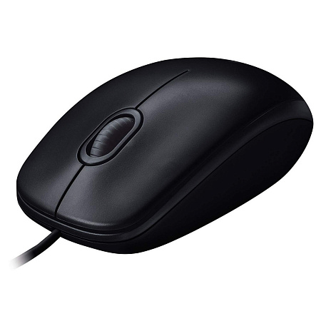 Mouse Logitech M90, 1000 dpi, 3 buttons, Ambidextrous, 90g., 1,8m, USB, Black