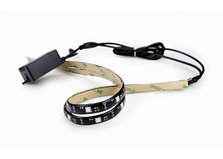 LED Strip Light USB, 2 x 50 cm, Cablexpert LED-2SU-RGB50-01