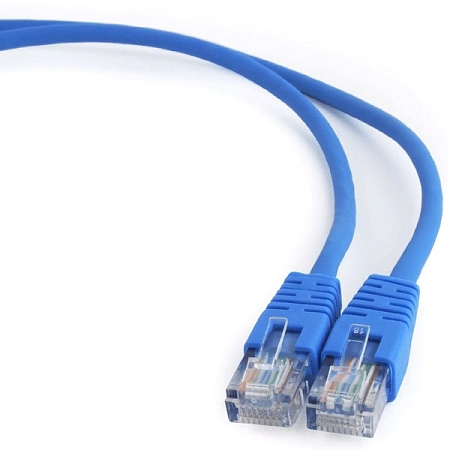 5m, Patch Cord Blue, PP12-5M/B, Cat.5E, Cablexpert, molded strain relief 50u" plugs 5m, Patch Cord Blue, PP12-5M/B, Cat.5E, Cablexpert, molded strain relief 50u" plugs