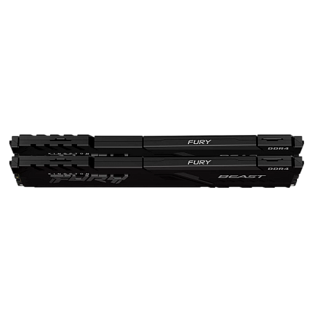 16GB DDR4-3200MHz  Kingston FURY Beast (Kit of 2x8GB) (KF432C16BBK2/16), CL16-18-18, 1.35V, Black