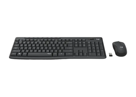 Wireless Keyboard & Mouse Logitech MK295 Silent, Media сontrols, Spill-resistant, 1000dpi, 3 buttons