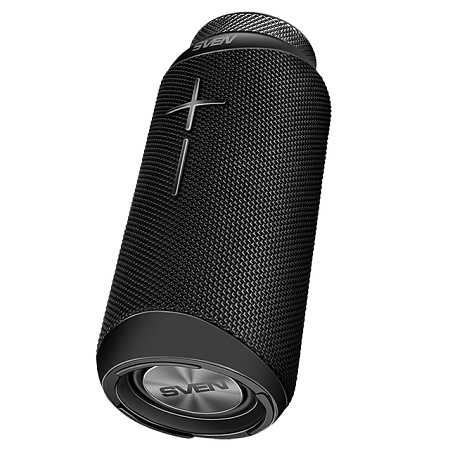 Speakers SVEN "PS-280", Black, 12W, TWS, Bluetooth, FM, USB, microSD, 2400mA*h