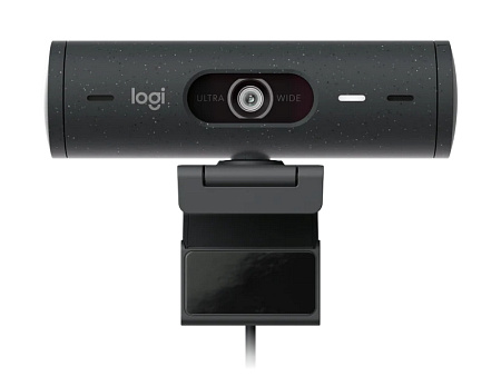 Camera Logitech BRIO 500, 1080p/30fps, FoV 90°, 4MP, Zoom:4x, Autofocus, Stereo mic, Shutter, 1,5m, 