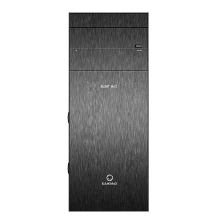 Case EATX GAMEMAX Silent Max, w/o PSU, 0.8mm, 6x120mm fans. PWM Hub, Card Reader, Sound Insulation, 