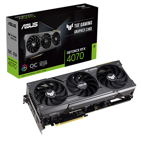 VGA ASUS RTX4070 12GB GDDR6X TUF Gaming (TUF-RTX4070-O12G-GAMING) VGA ASUS RTX4070 12GB GDDR6X TUF Gaming (TUF-RTX4070-O12G-GAMING)