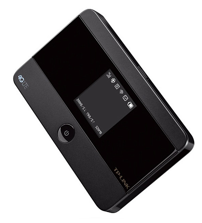 Мобильный Wi‑Fi роутер TP-LINK M7350, 2G, 3G, 4G, Чёрный