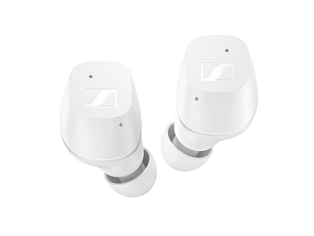  True Wireless Sennheiser CX200TW1, White IPX4, Passive Noise Cancellation, Up to 27 hours play time