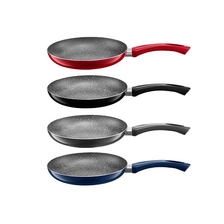 Domotti, Frying Pan, Margaret, Qualum Basic Stone Coating, 22 Cm, Aluminium