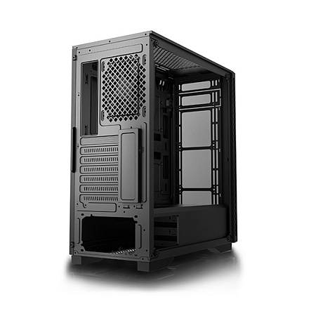 Case ATX Deepcool MATREXX 50 , w/o PSU, 1x120mm, 2xUSB2.0, USB3.0, Front & Side Tempered Glass, Dust
