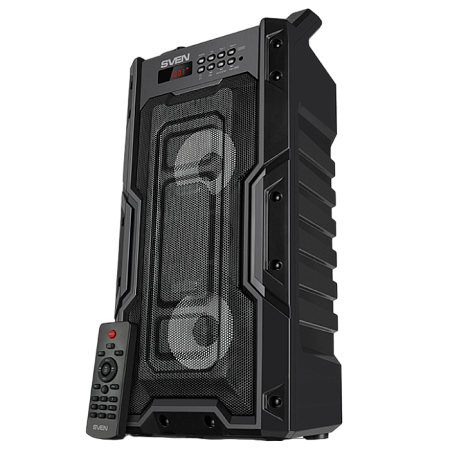 Speakers SVEN "PS-435" 20w, Black, Bluetooth, microSD, FM, AUX, USB, Karaoke, 2000mA*2