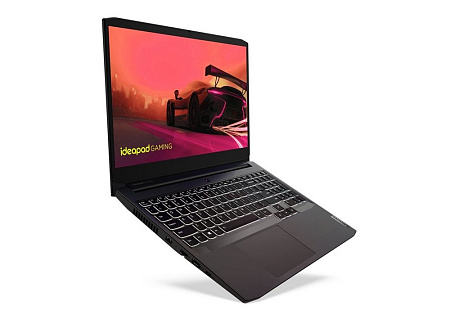 Игровой ноутбук 15,6" Lenovo IdeaPad Gaming 3 15ACH6, Shadow Black, AMD Ryzen 7 5800H, 16Гб/1024Гб, Без ОС