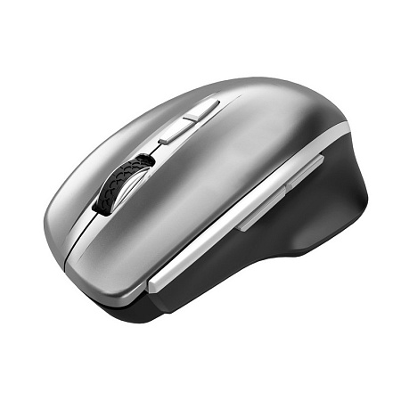 Wireless Mouse Canyon MW-21, Optical, 800-1600dpi, 7 buttons, Ergonomic, Blue LED, 1xAA, Gray
