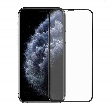 Helmet Diamond Glass 5D iPhone 11 Pro Max/Xs Max, Black