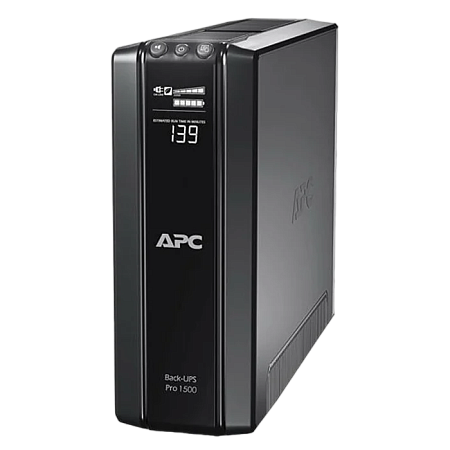 APC Back-UPS Pro BR1500GI 1500VA/865W, 230V, AVR, RJ-11, RJ-45, 10*IEC C13 Sockets, LCD