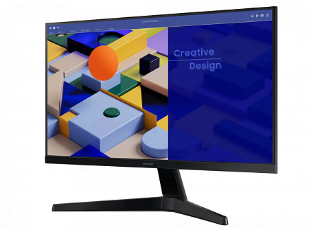 23.8" SAMSUNG S24C310EA, Black, IPS, 1920x1080, 75Hz, FreeSync, 5ms, 250cd, MegaDCR, D-Sub+HDMI