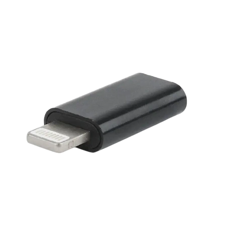 Аудио адаптер Cablexpert A-USB-CF8PM-01, Lightning - USB Type-C, Черный,usb ,micro ,iphone, 3.5, tupe-c, тюльпаны